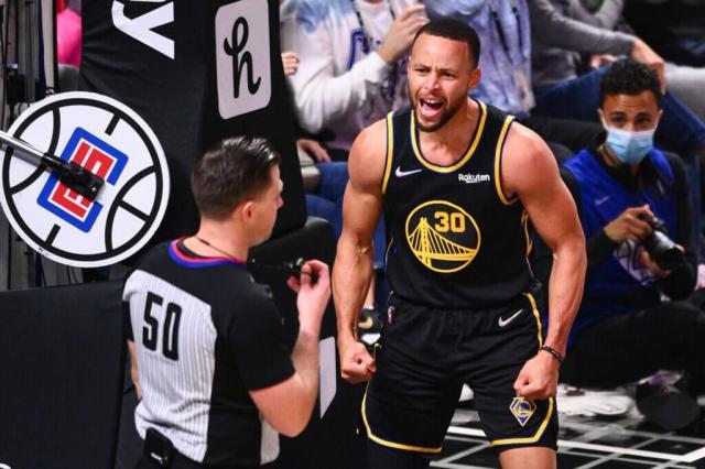 75秒3记三分击溃快艇 这赛季请别激怒史蒂芬·库里